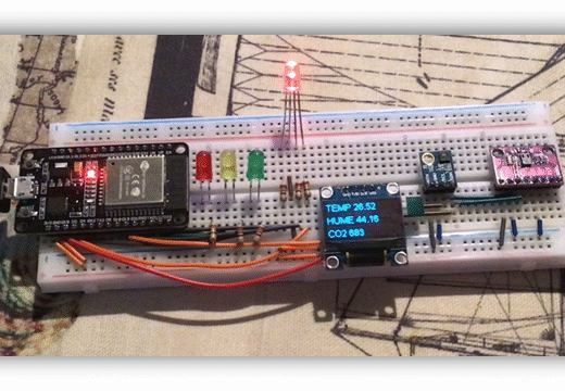 ProtoboardMedidorCO2